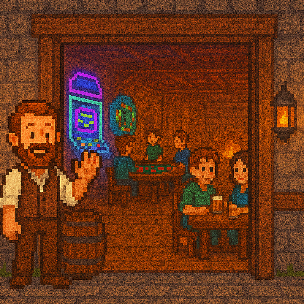 Digital Taverna Pixel Art